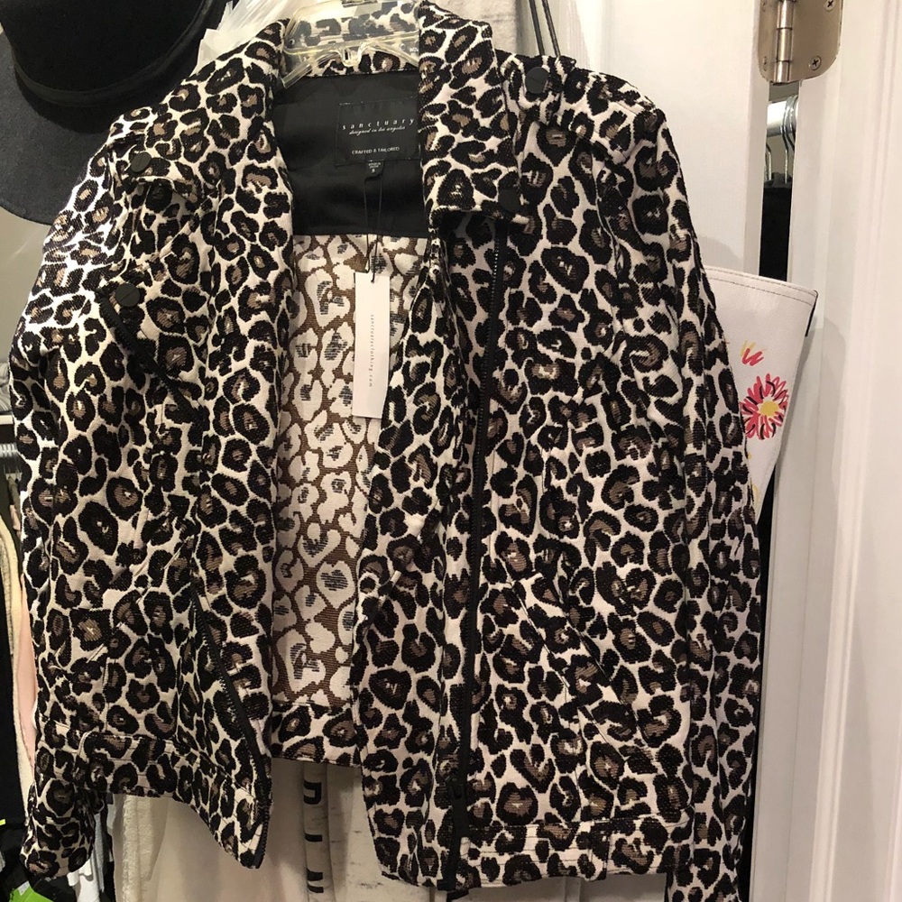 Sanctuary leopard jacket